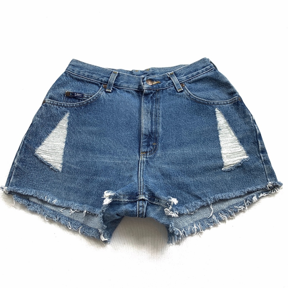 LEE Cutoffs/ Waist 28-29/ Vintage Jean Shorts